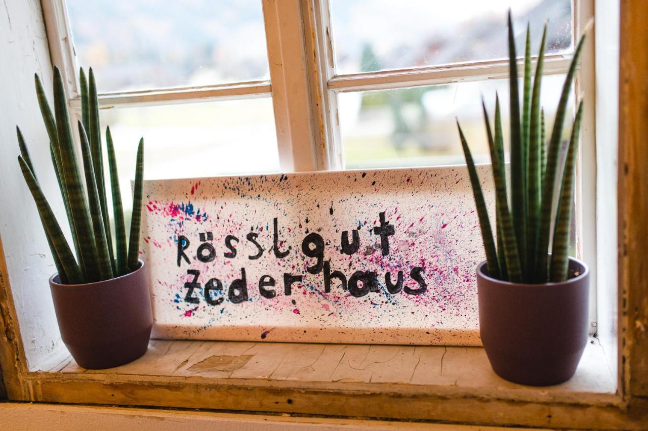 Roesslgut Bed & Breakfast Zederhaus Kültér fotó